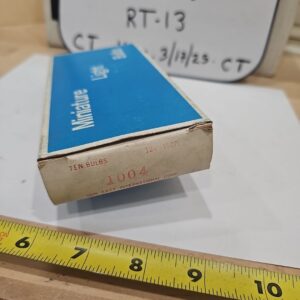 Vintage Sun East International Miniature Light Bulbs #1004 12v 15cp 1 Pkg Of 10