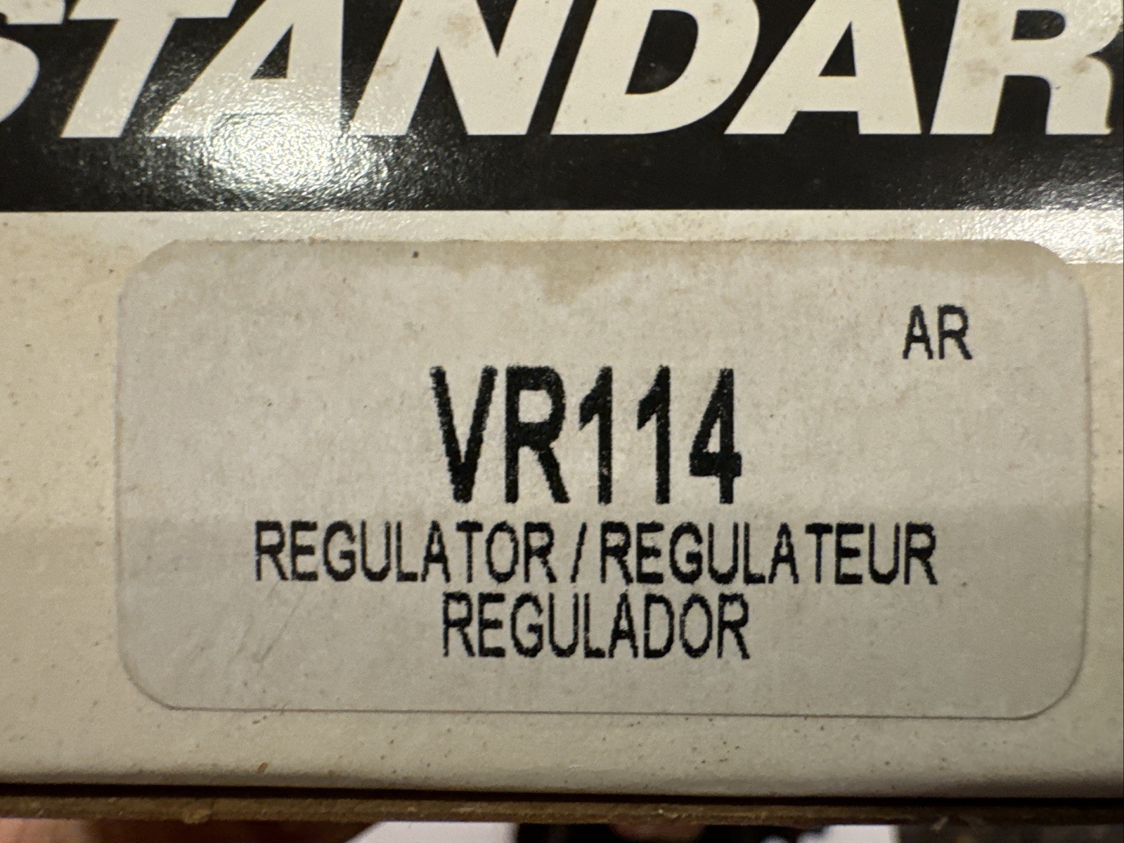 Voltage Regulator Standard Motor Products VR114 - Image 3