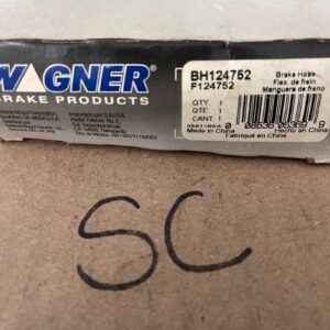 Wagner BH 124752 Hydraulic Brake Hose F124752
