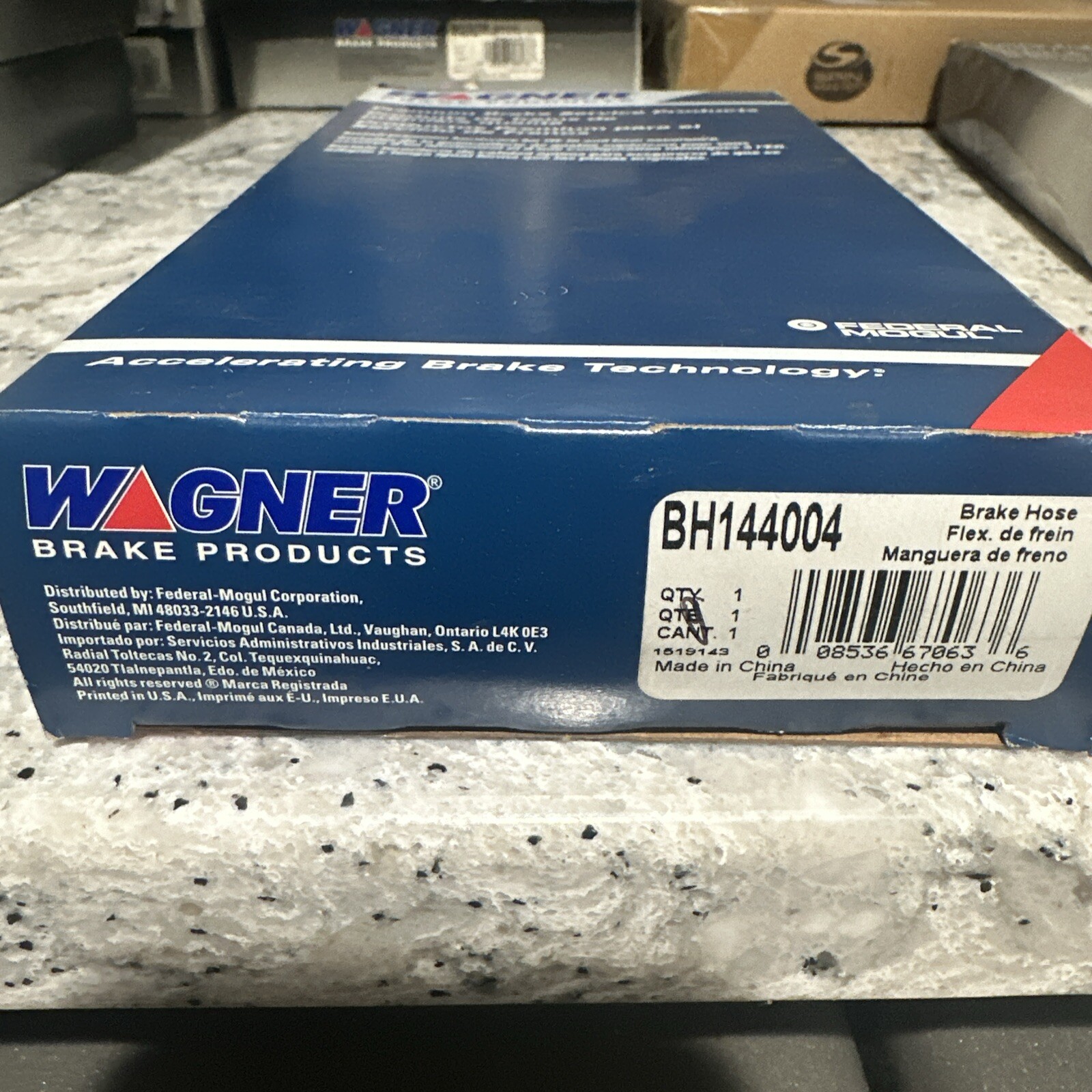 Wagner Brake Parts Bh144004 Nos