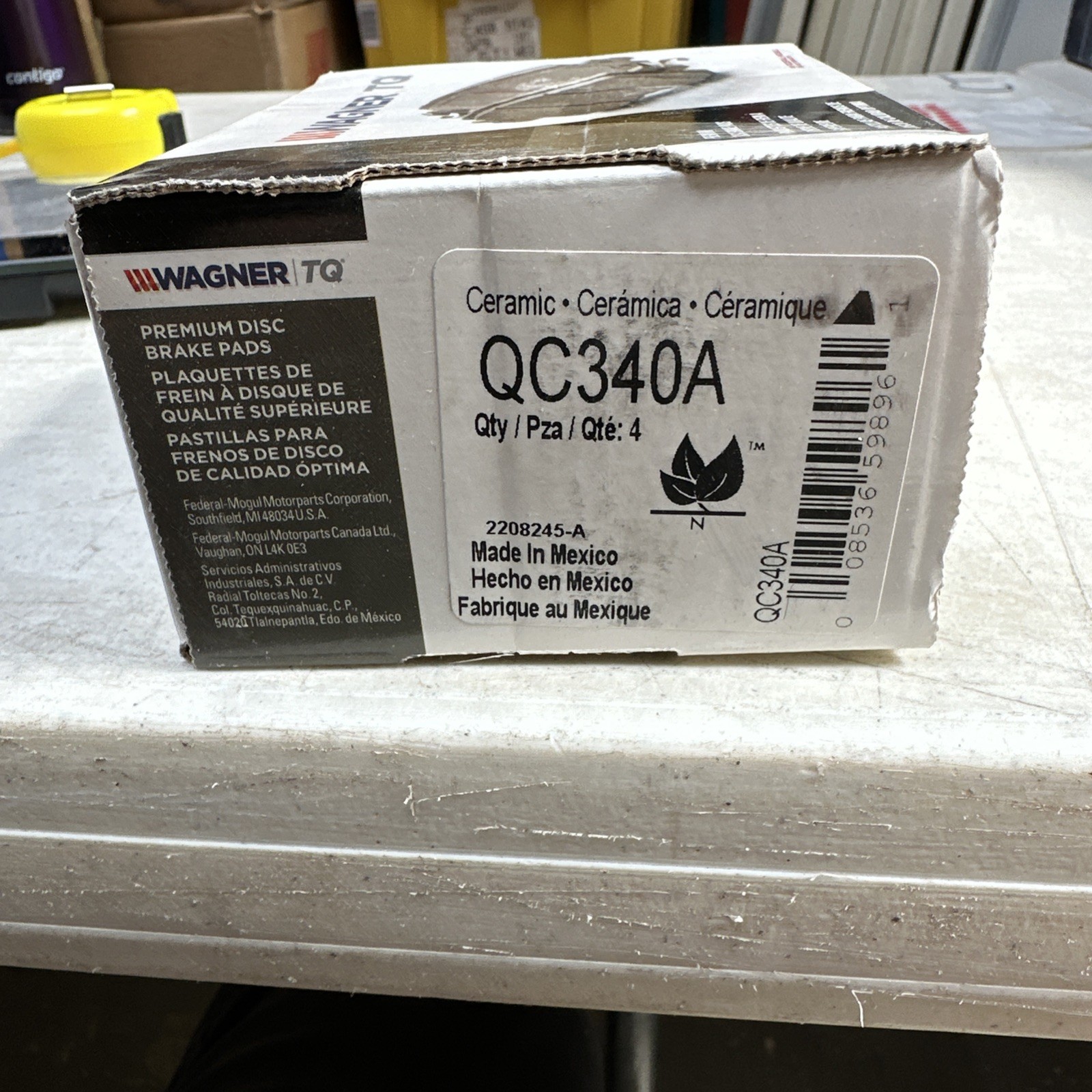 Wagner Brake QC340A Brake Pad For 98-04 Audi A4 Quattro S4 TT 1 BOX Set Each - Image 3