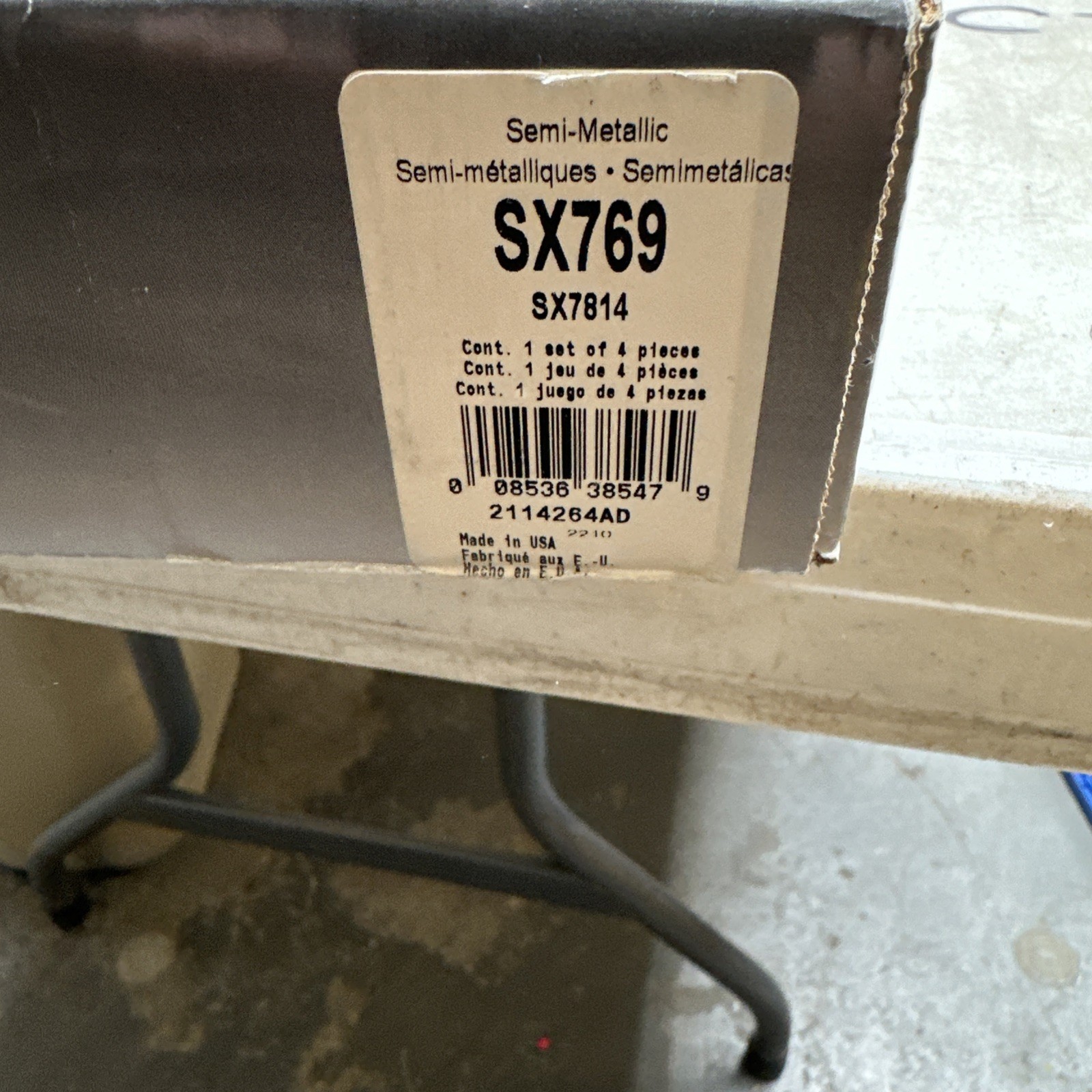 Wagner Brake SX769 Wagner SevereDuty SX769 Disc Brake Pad Set - Image 3