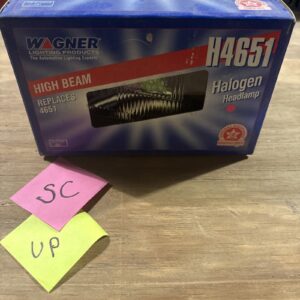 Wagner Halogen H4651 Rectangular High Beam Replaces 4651 12V