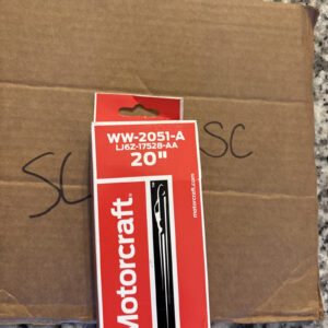 Windshield Wiper Blade-Premium Flat Blade 20" Motorcraft WW-2051-A