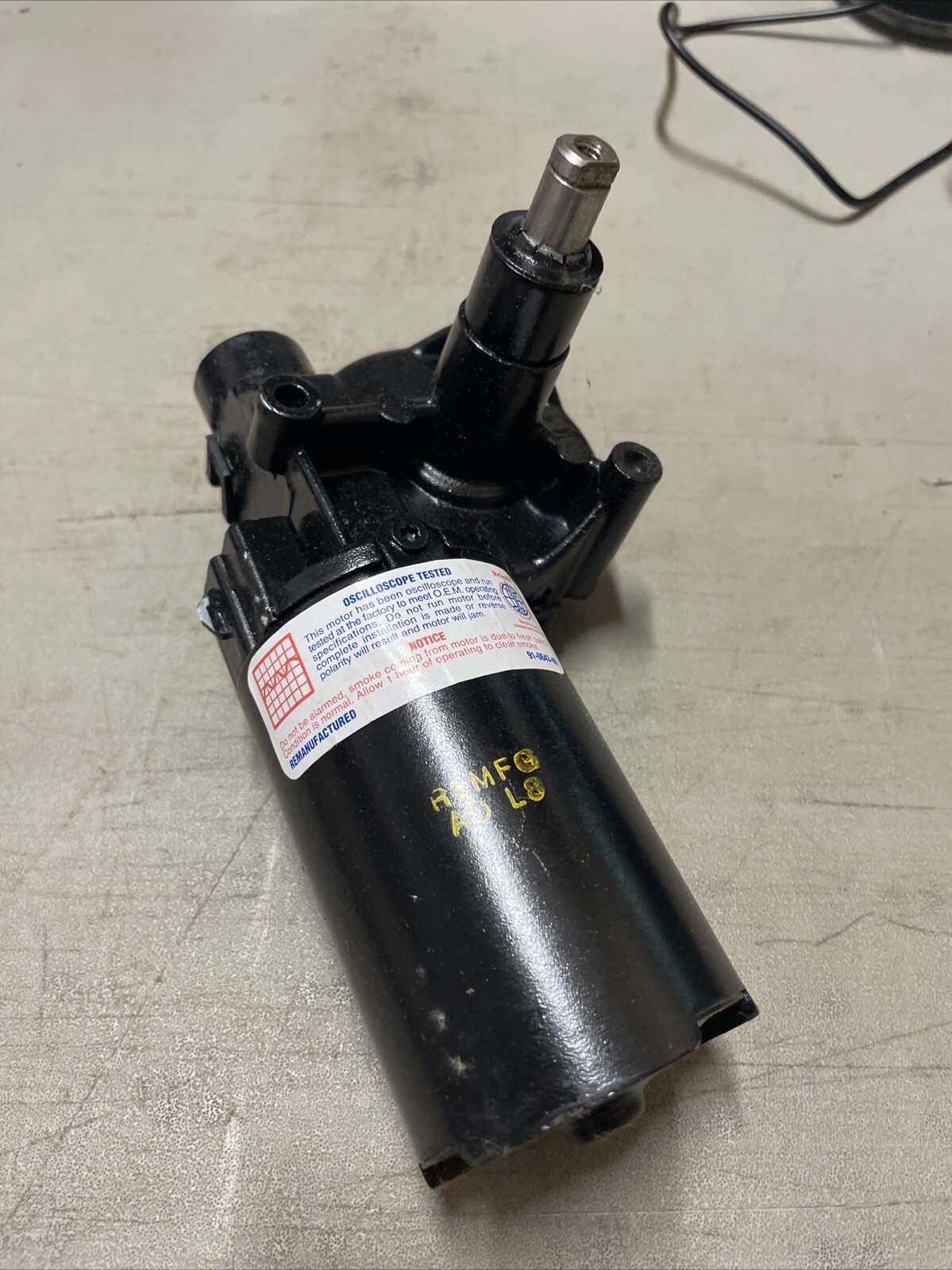 Windshield Wiper Motor Cardone 40-299 Reman - Image 3