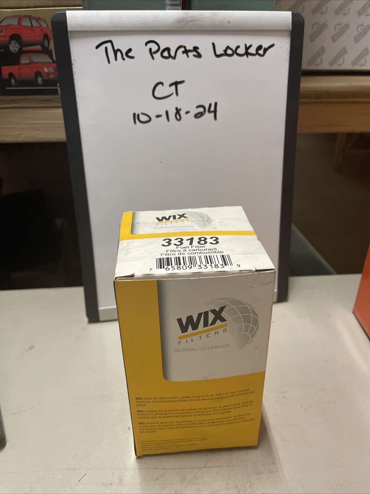 Wix 33183 Fuel Filter NOS