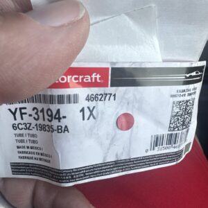 YF-3194 Motorcraft A/C AC Refrigerant Hose New for F250 Truck F350 F450 F550