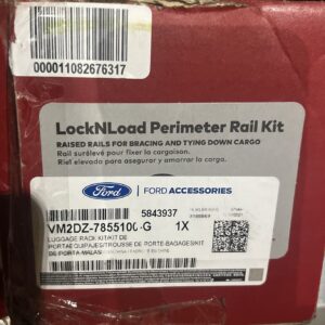 Yakima Large Perimeter Roof Rack Fence Storage Container Kit for Cargo Platform