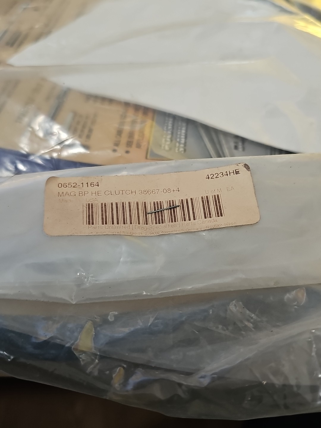 0652-1164 42234 HE High-Efficiency Black Pearl Clutch Cable - Image 3