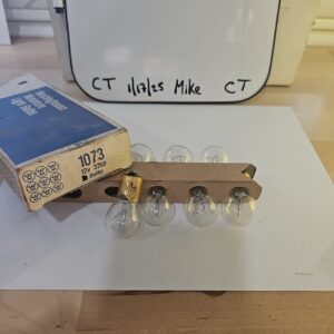 (1 Box Of 7 Bulbs) Westinghouse 1073 12Volt 32cp 21W Lamp Light Bulbs