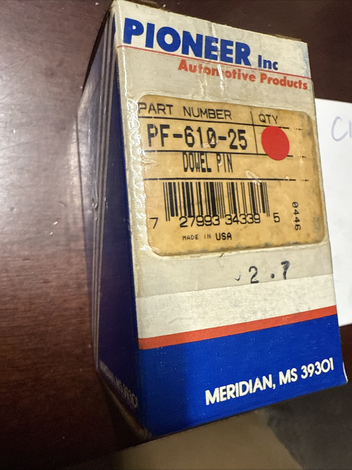 1 Engine Head Dowel Pin Pioneer PF-610 fits 72-82 Ford Courier 1.8L-L4 PF-610-25 - Image 3