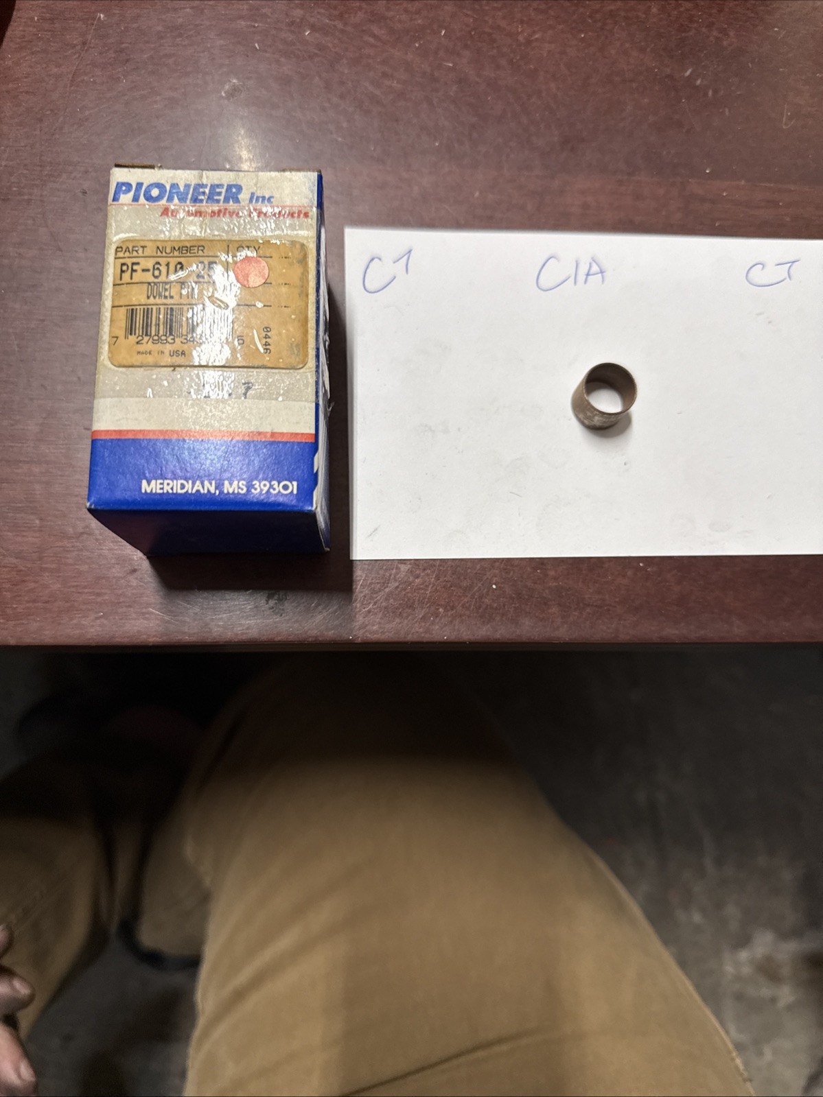 1 Engine Head Dowel Pin Pioneer PF-610 fits 72-82 Ford Courier 1.8L-L4 PF-610-25