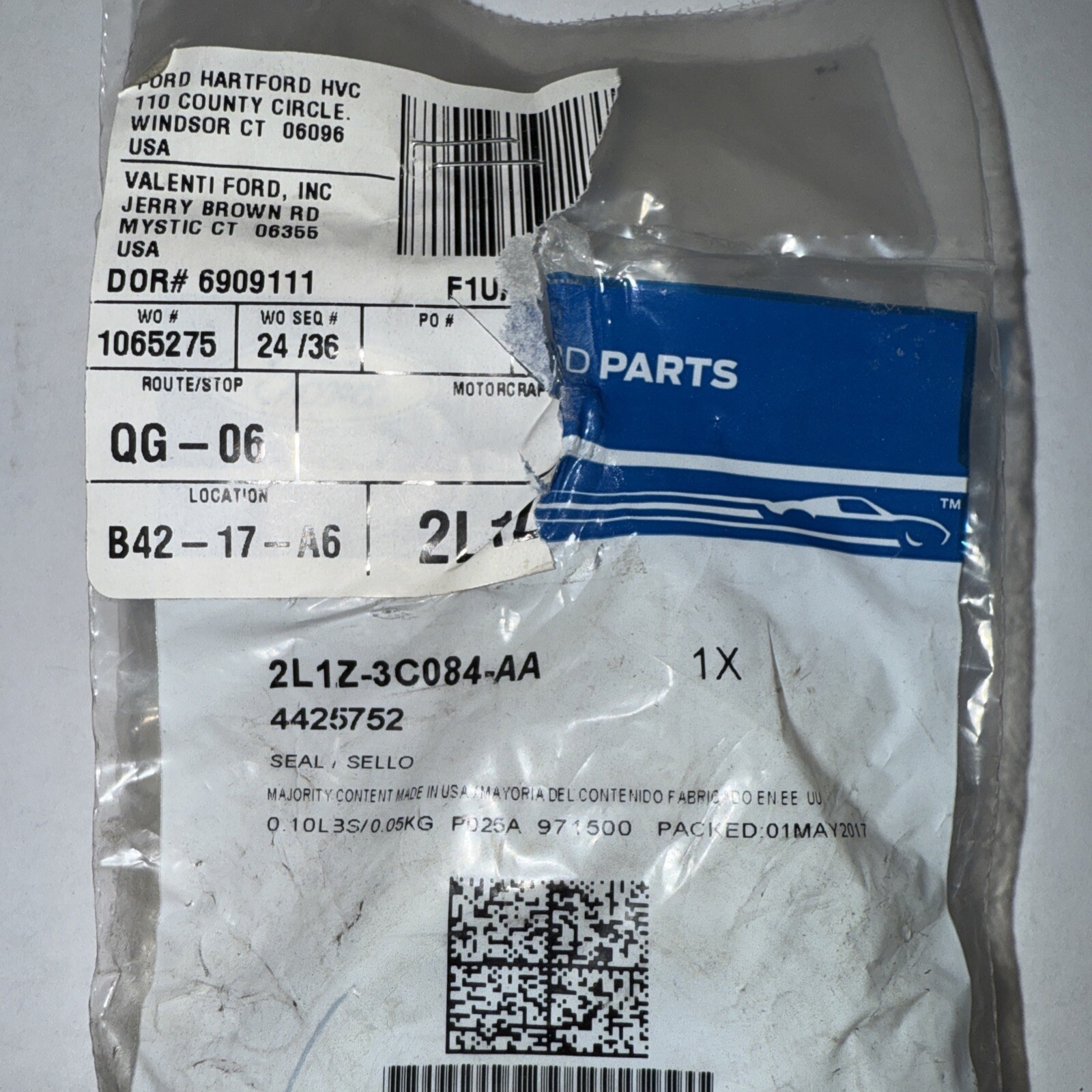 (1) FORD OEM Front-Axle Seal 2L1Z3C084AA One Seal Only. Sold Individually - Image 3