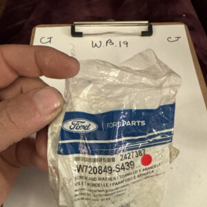 (1) Genuine Ford Front Mount Screw W722039-S439 Sold Individually