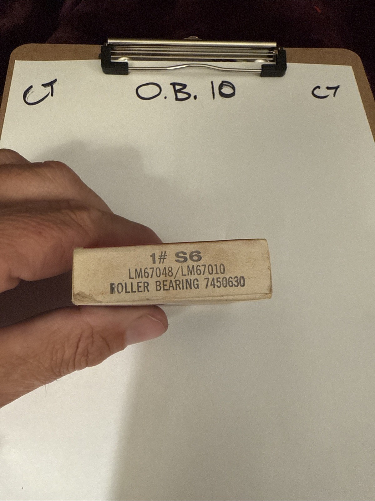 1 Genuine GM Delco NOS Wheel Roller Bearing 7450630 #S6 - Image 3