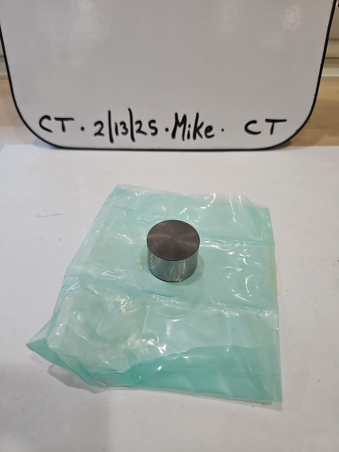 1 (One) NOS Genuine Suzuki 12891-17E00 Intake Tappet Bucket RMZ250 LTR450 - Image 3