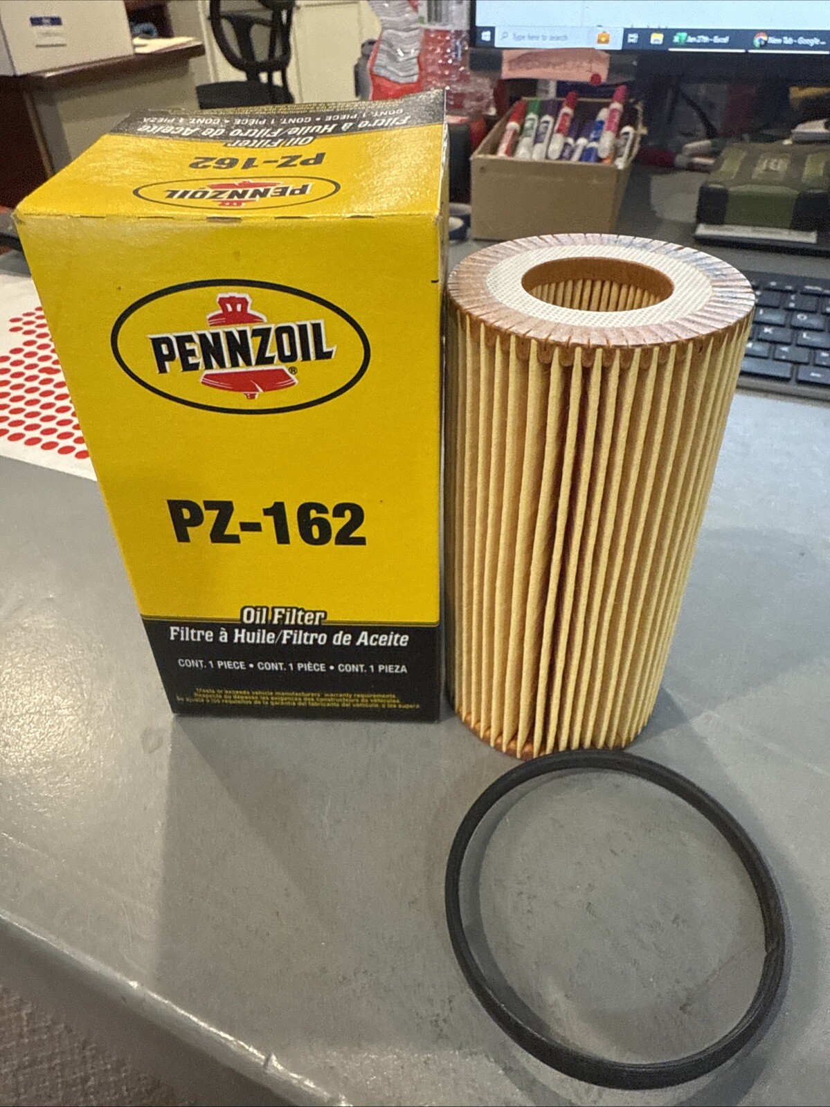 (1) Qty. of Pennzoil oil filters, PZ-162 60226
