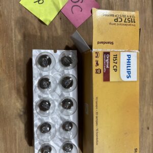 10 Pack Phillips signaling lamp 1157 CP Bulbs