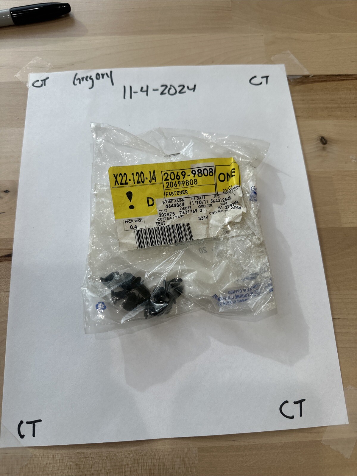 10 x GM CHRYSLER CLIPS 20699808