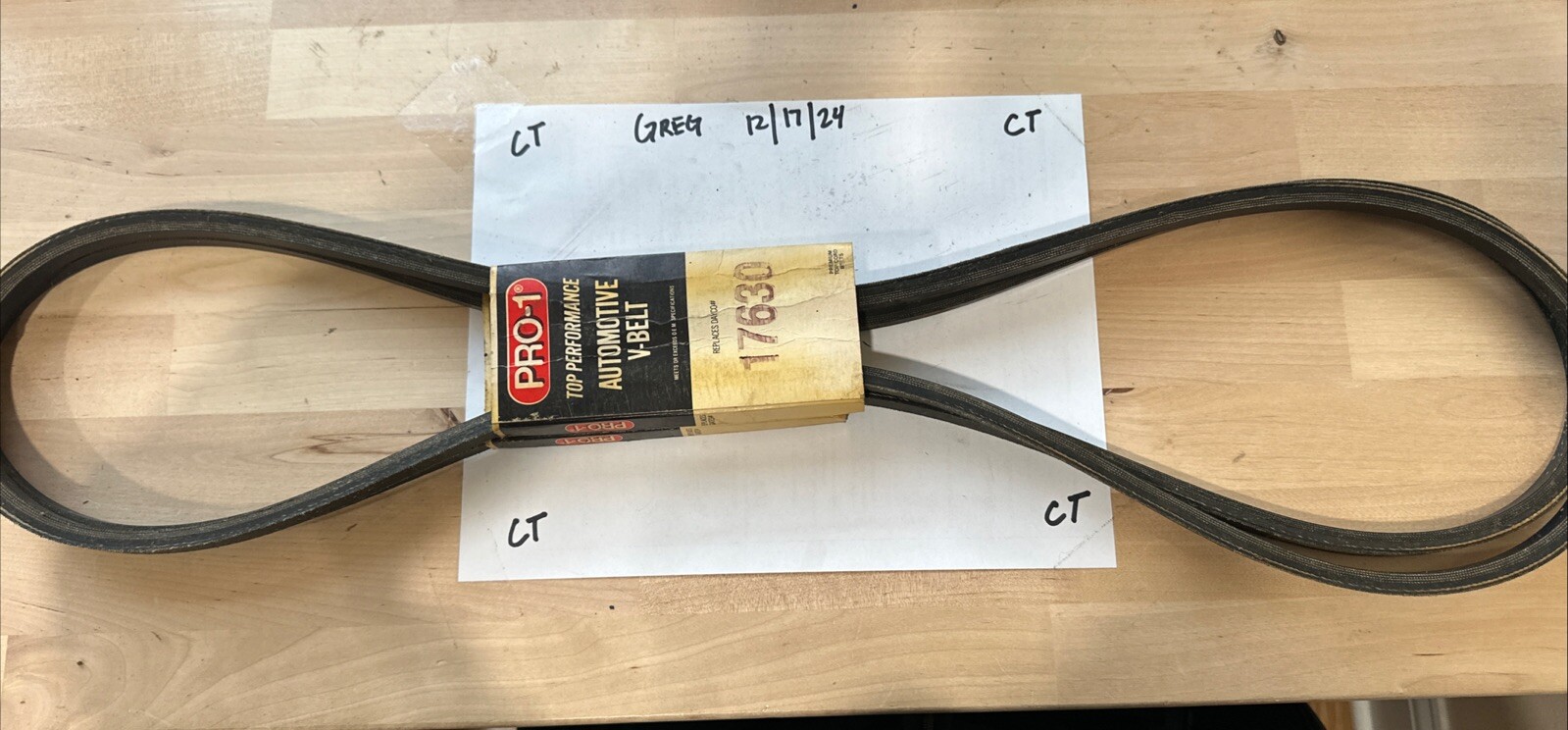 17630 Pro-1 Top Performance Automotive V-Belt