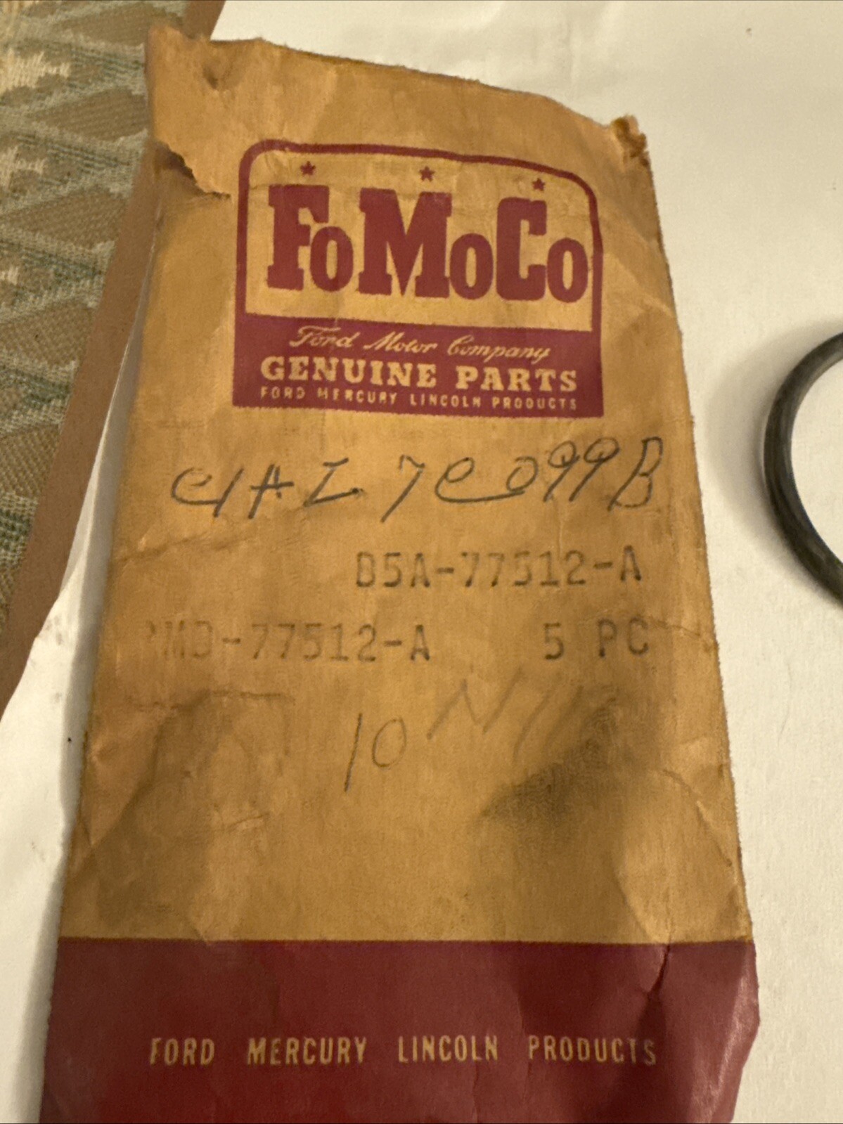 1948,1947,1949 ford Lincoln seals 1958,1955 1939,38 1942,1941 b5a-77512-a - Image 3