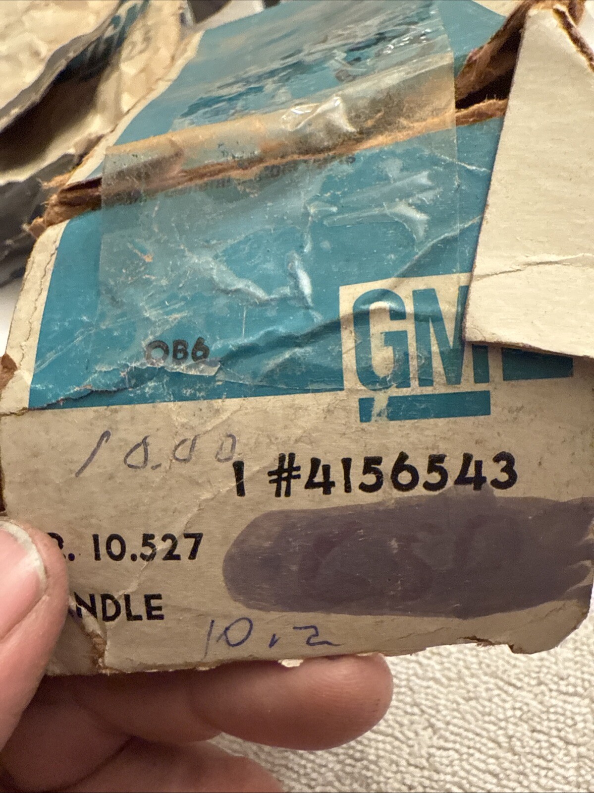 1956 1957 1958 1959 1960 1961 1962 56 57 58 59 60 61 62 Corvette NOS GM Handle - Image 6