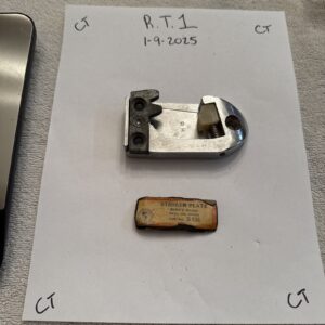 1956 1957 1958 1960 1961 1962 Corvette RARE NOS Door Lock Striker RH 4664963.