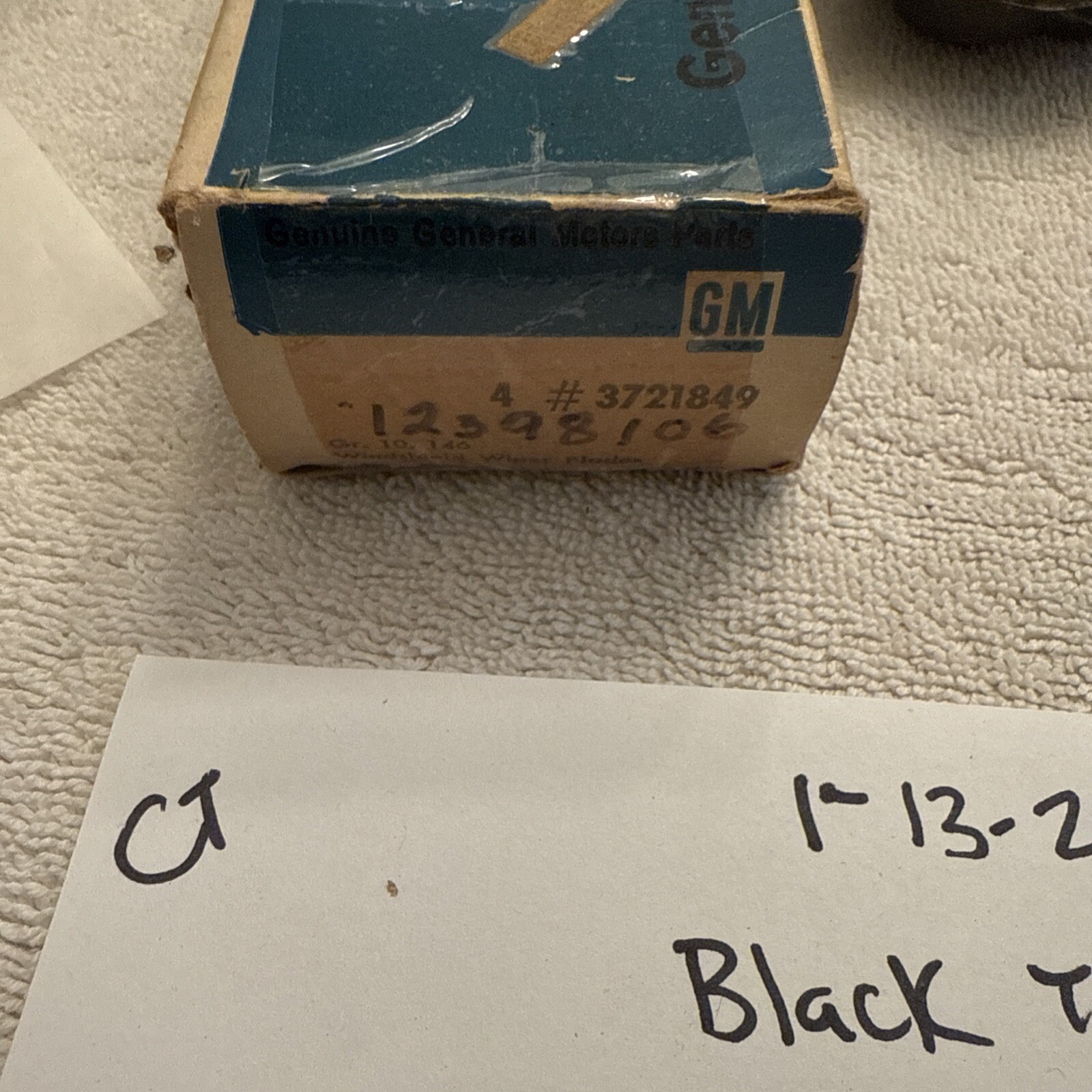 1956 1957 corvette windshield wiper blade 3721849 nos Gm - Image 4