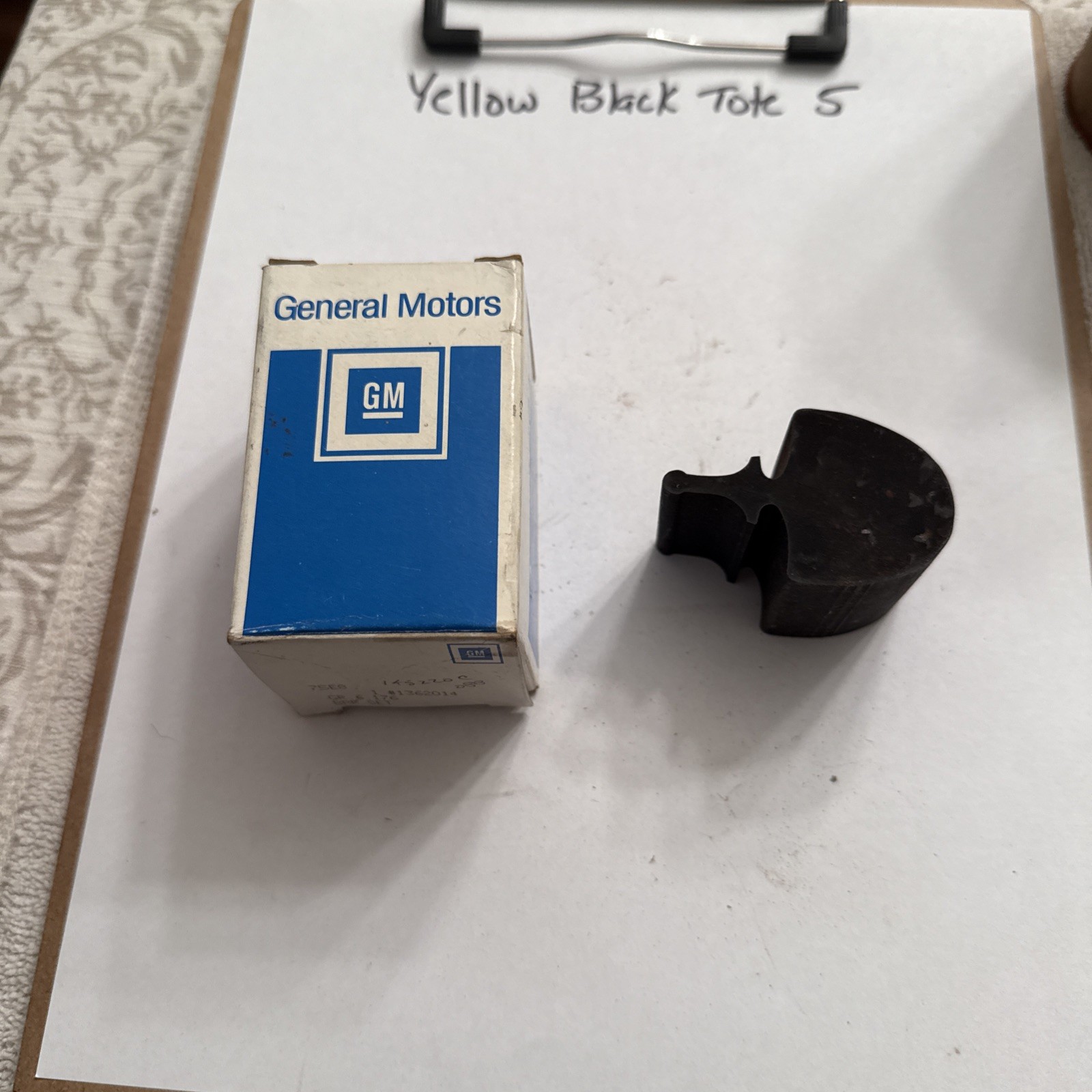 1970-81 CAMARO Z-28 FIREBIRD T/A NOS GM UPPER CONTROL ARM BUMPER 1362014 - Image 3