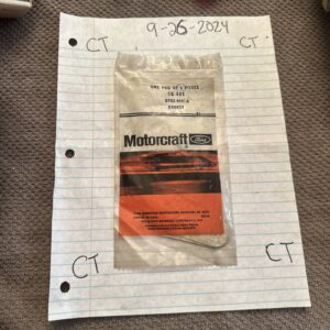 1977-1983 Granada Fairmont Monarch Zephyr Lincoln NOS 200 250 CARBURETOR GASKETS