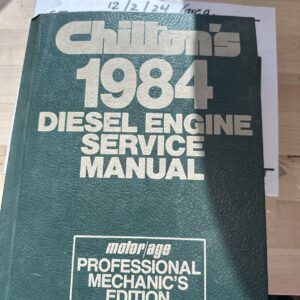 1982 CHILTONS LABOR GUIDE AND PARTS MANUAL PROFESSIONAL MECHANIC EDITION