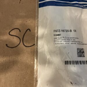 1996-2005 Ford Ranger Fender Emblem Chrome Nameplate Right Left OEM F67Z-16720-B