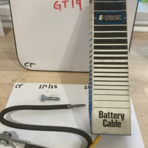 20" 4 Gauge Side Terminal W/Ground Battery Cable S-20-4 E-tron , A20-4D