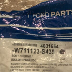 2005-2014 FORD MUSTANG LOWER CONTROL ARM MOUNTING BOLT;NOS OEM FORD W711123-S439