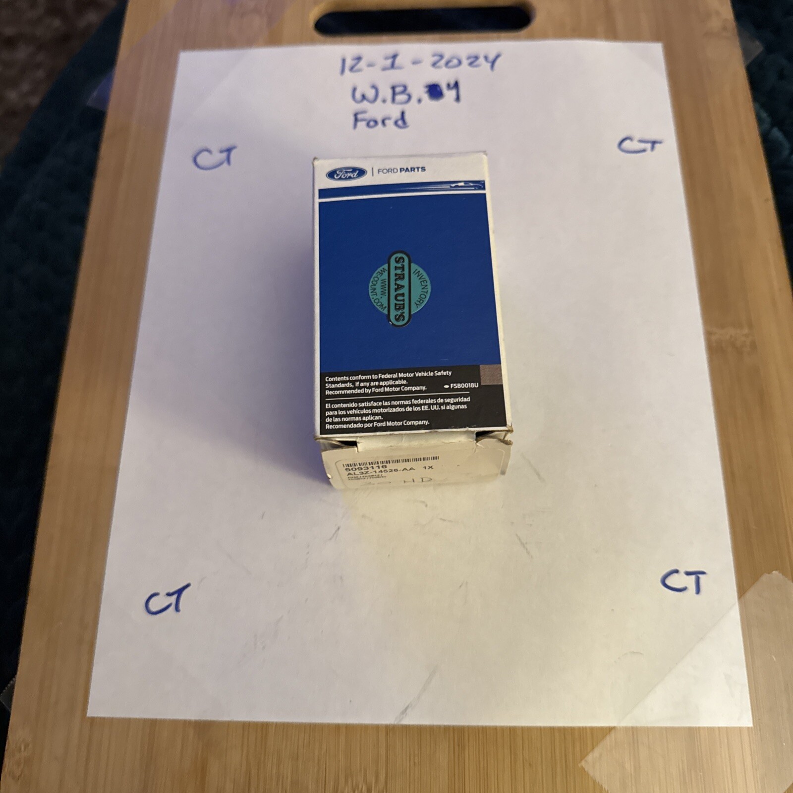 2011-2014 Ford F-150 Battery Cable Circuit Breaker Fuse Relay OEM AL3Z14526AA