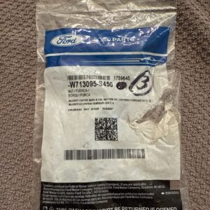 2015 - 2023 Mustang 2.3L Turbo Mount Heat Shield Nut 3 of W713095-S450 OEM New