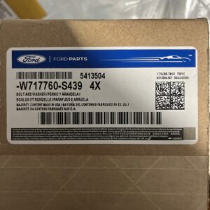 2017 - 2019 F-350 Super Duty Body Mount Bolts 4 of W717760-S439 OEM New