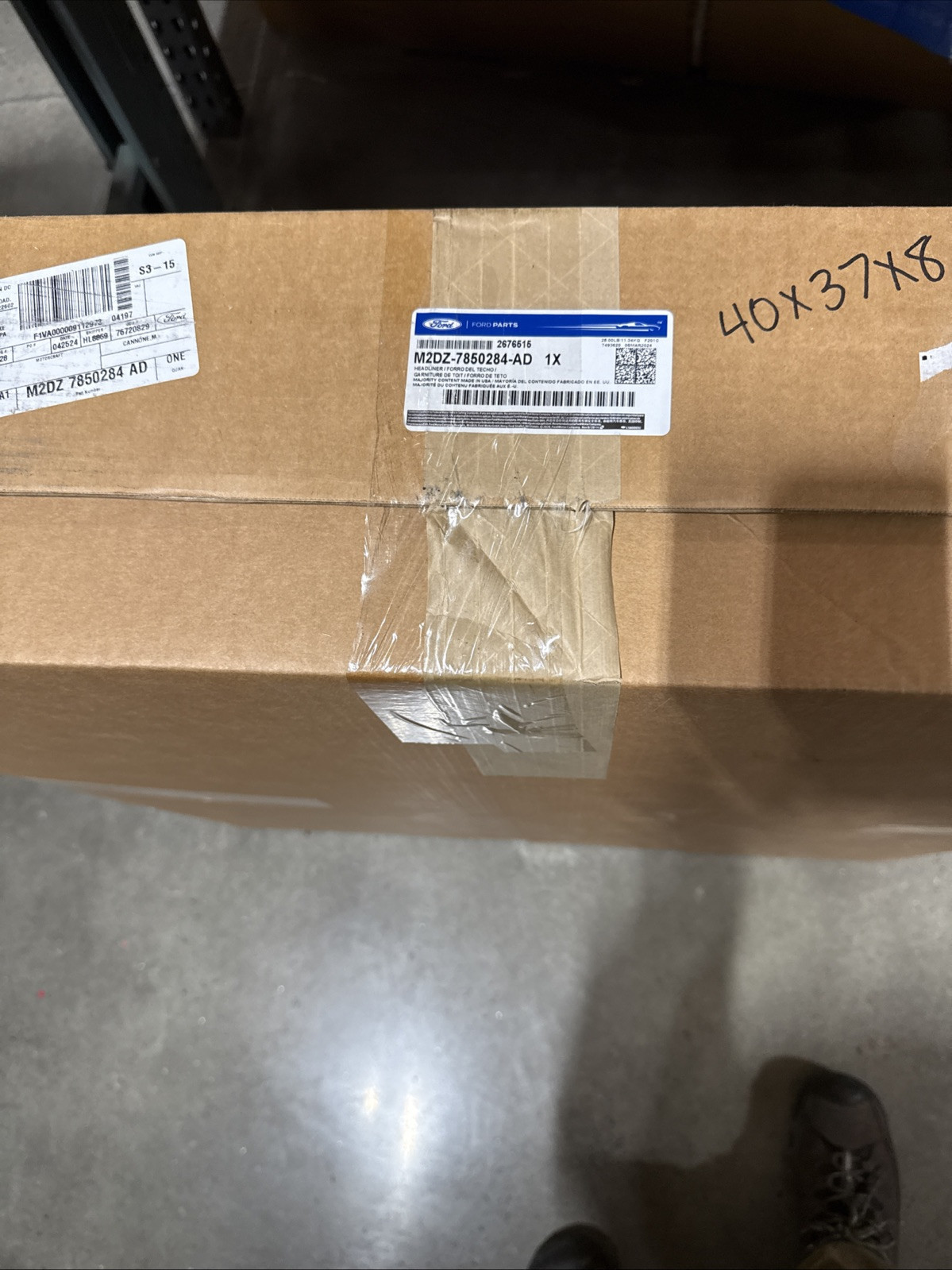 2021-2022 FORD BRONCO RAIL ASSEMBLY - ROOF, RIGHT NEW OEM M2DZ-7850284-AA