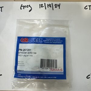 207281 A/C Compressor Shaft Seal Kit HVAC Carquest