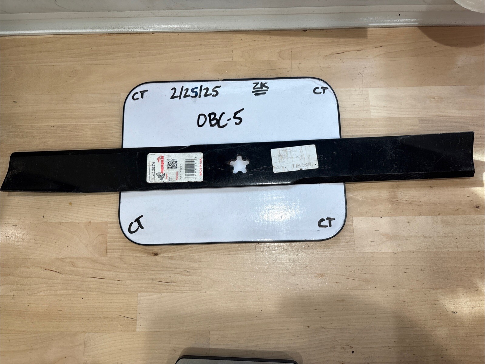 23" Copperhead Rotary 15-12974 Blades Replaces ATP403107 ~ Single