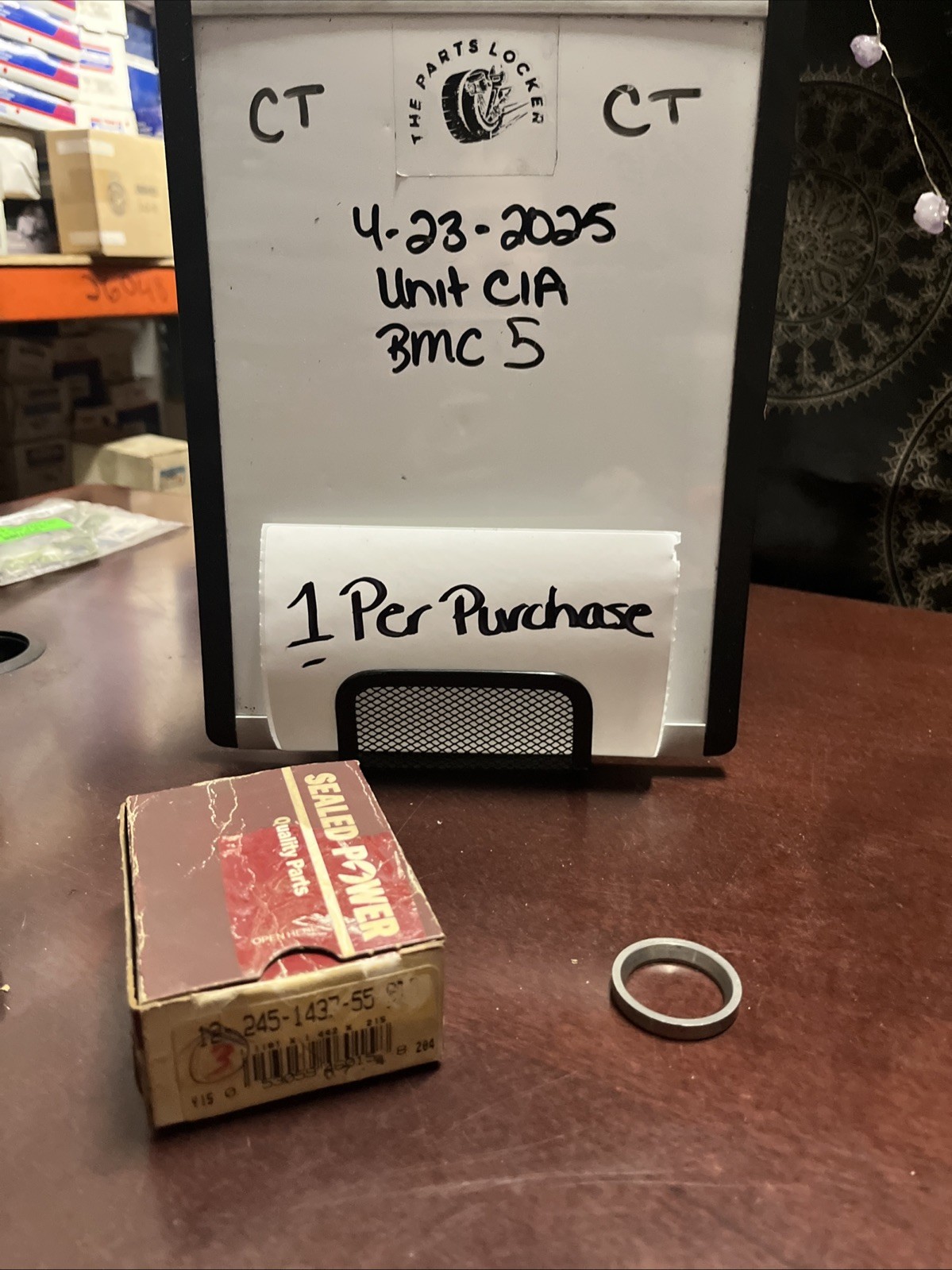 245-1562-12 Sealed Power Valve Seal. 1 Per Purchase