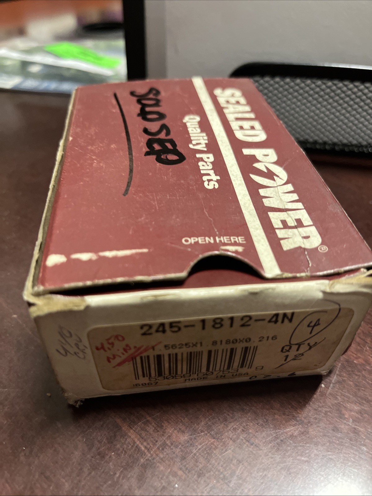 245-1812-4N Sealed Power Valve Seal 1 Per Purchase - Image 4