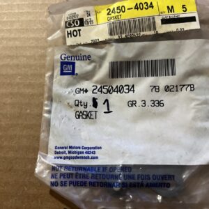 24504034 Genuine GM Genuine Throttle Body Gasket NOS Grand Prix