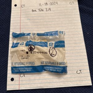 (2)NOS 1958 - 1974 Chevrolet Models Side Spark Plug Wire Support GM Part 3744408