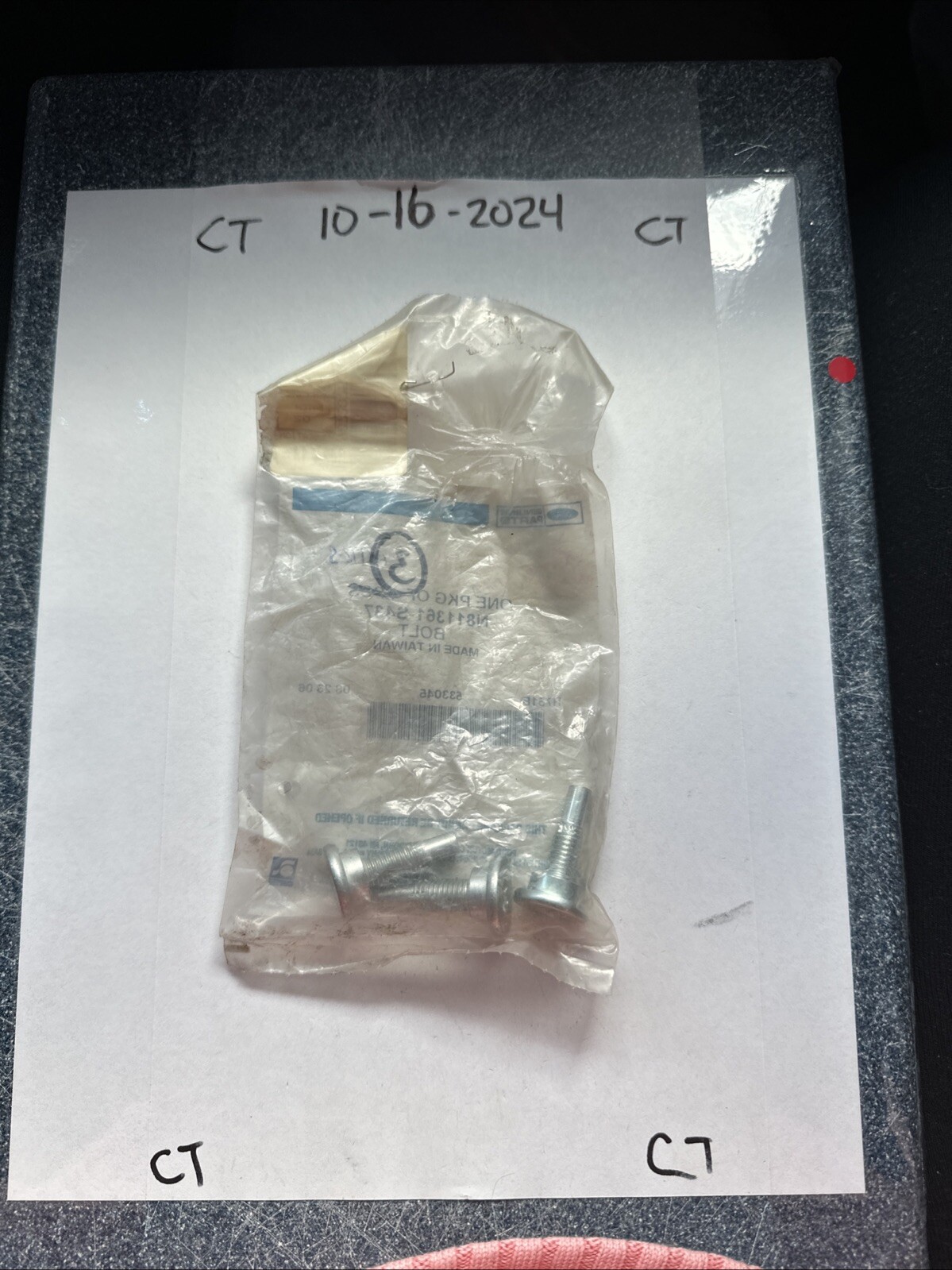 (3) NEW OEM Ford Ford N811361-S437 F150-F350, Explorer Bolts (1 Pack of 3) - Image 3