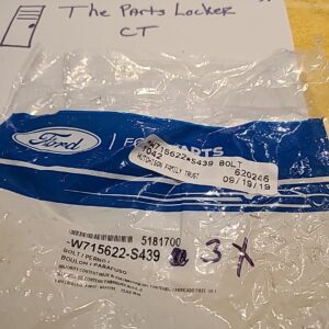 3-pack of Genuine Ford OEM Edge Fusion Trans Mount Torque Arm Bolts W715622-S439