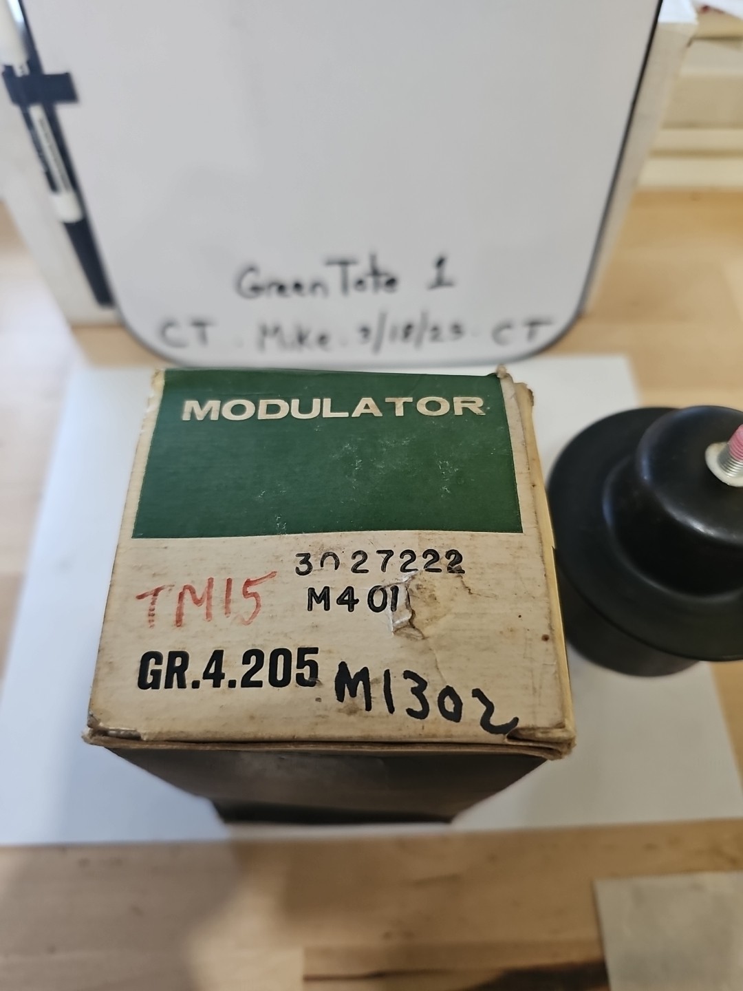 3027222 Transmission Vacuum Modulator (Standard #TM15) NOS
