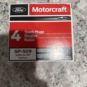 4 Pack of Spark Plugs,  Motorcraft SP-509, Four, New, UPC # 031508527591