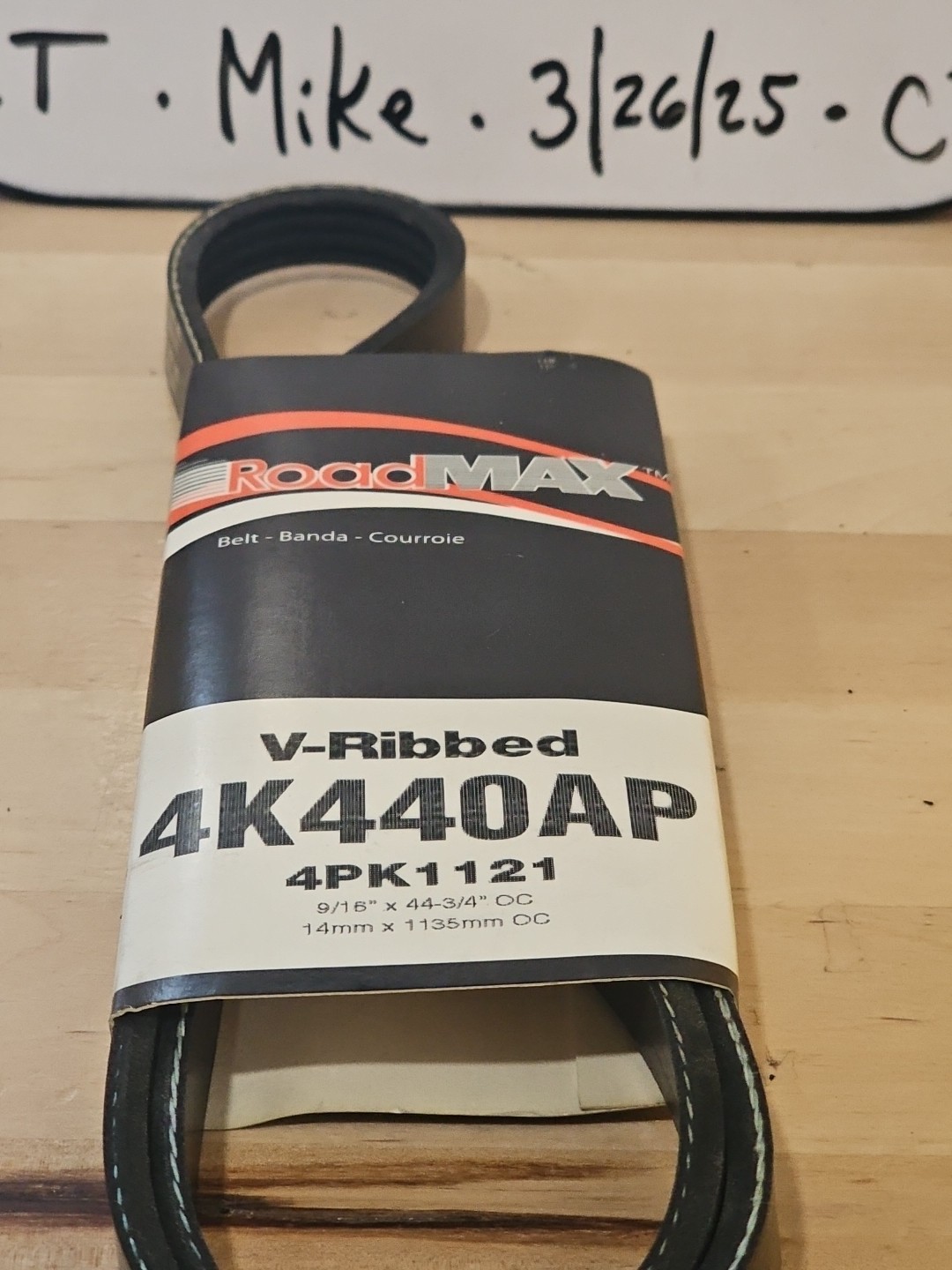 4K440AP Gates RoadMax Drive Belt - Image 3