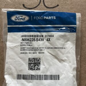 4/PACK of Genuine Ford Cap Nuts  N806228-S439